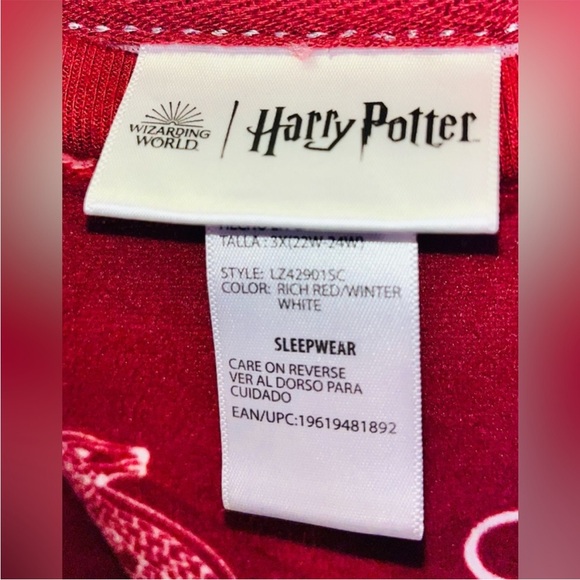 Warner Bros. Harry Potter Women's Size Small Pajama Set, 2-Piece - Picture 5 of 6